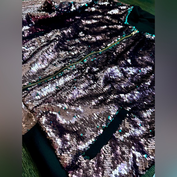 NWT Lularoe Sequin Jacket Coat XL - Picture 3 of 5